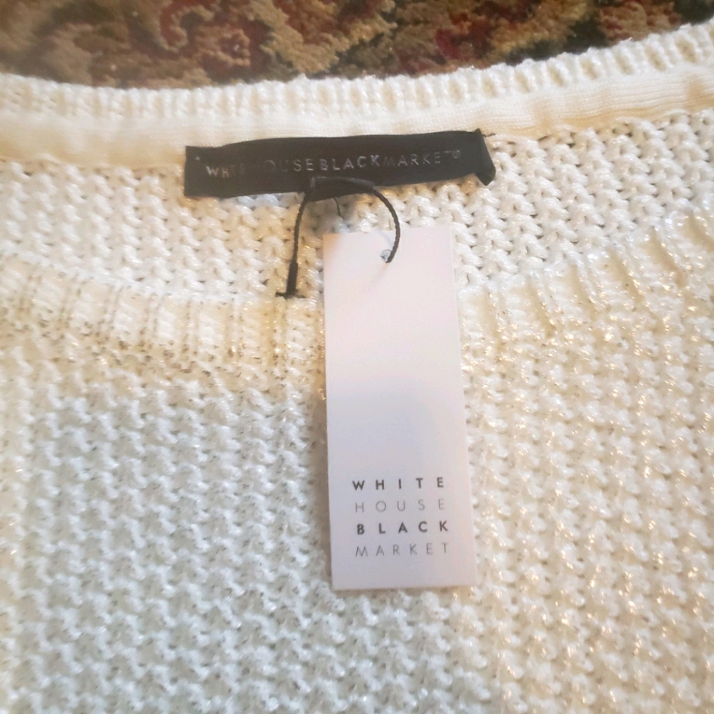 BNWT! White House Black Market Medium Sweater